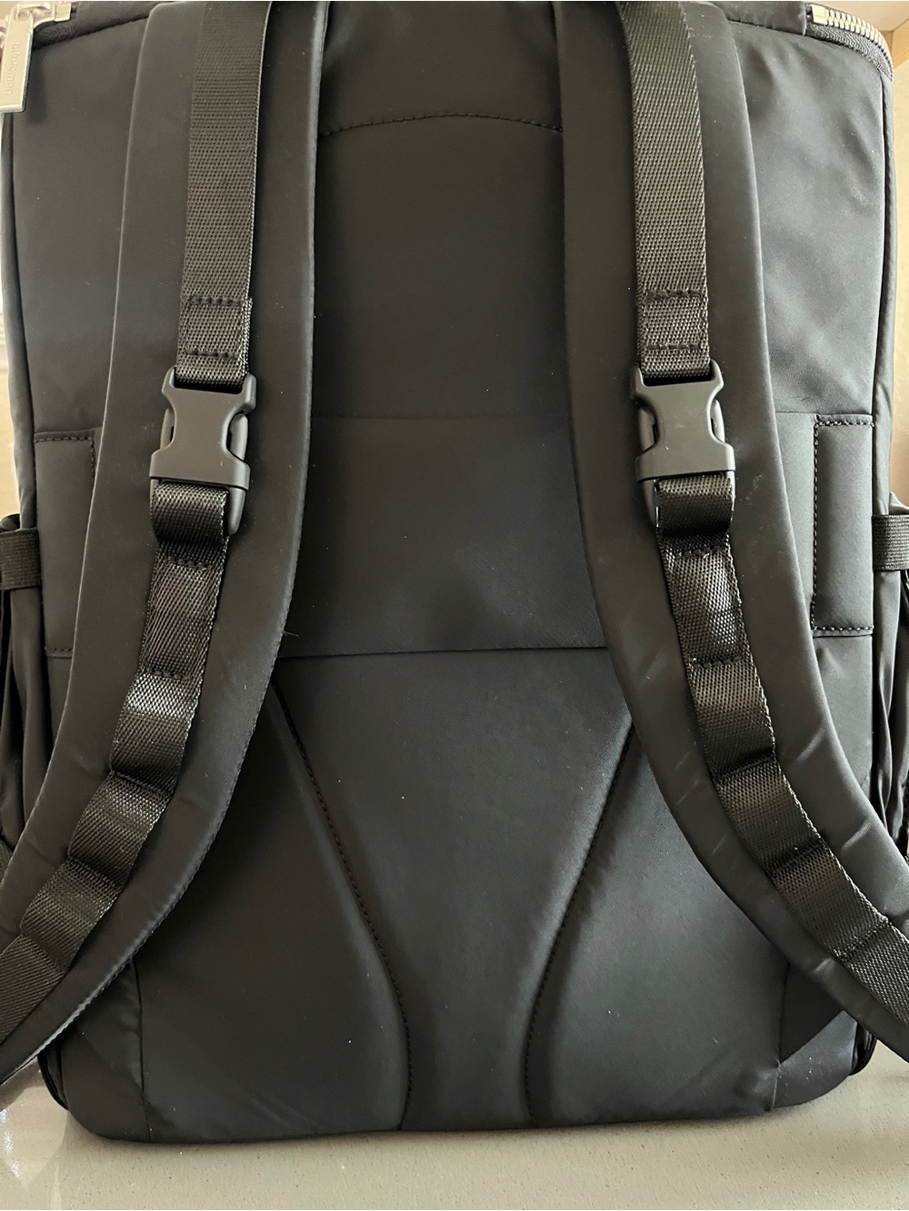lululemon athletica Black Backpack with Silver Accents - Picture 6 of 9